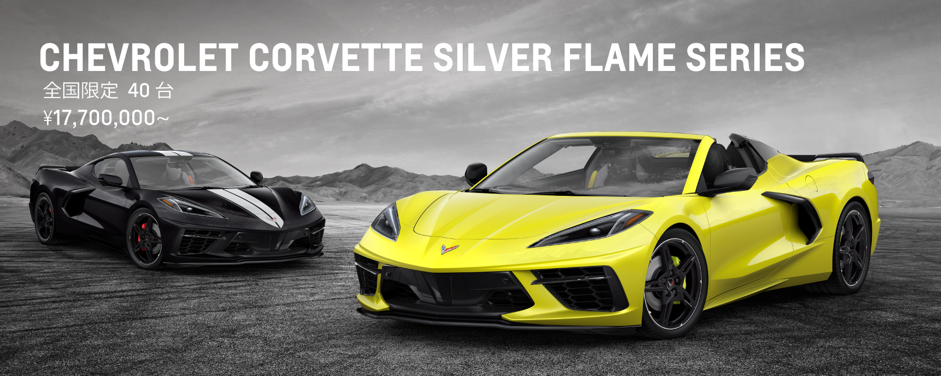 CHEVROLET CORVETTE SILVER FLAME SERIES